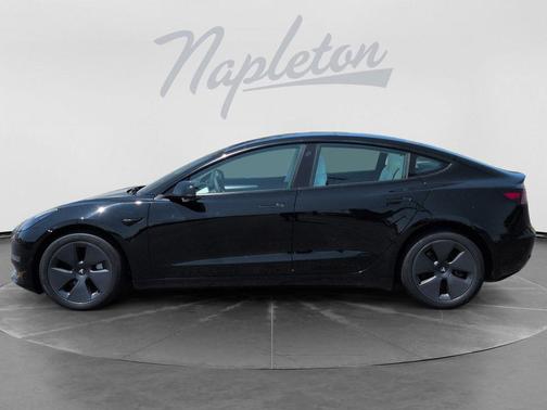 Solid Black 2023 Tesla Model 3 Long Range