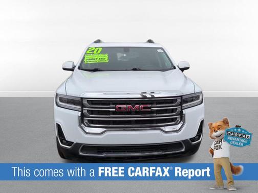 Summit White 2020 GMC Acadia FWD SLT