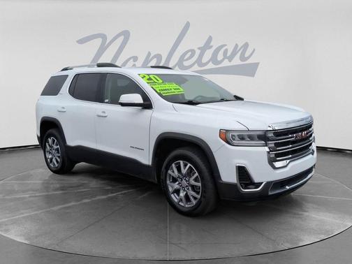 Summit White 2020 GMC Acadia FWD SLT
