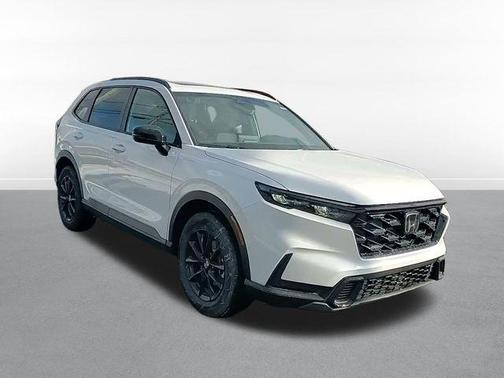 Platinum White Pearl 2026 Honda CR-V Hybrid Sport-L AWD