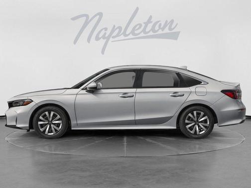 Solar Silver Metallic 2026 Honda Civic LX