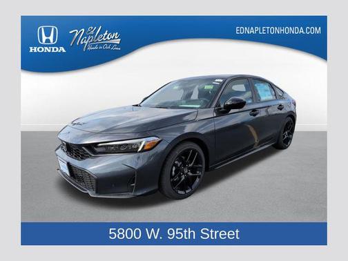 Meteorite Gray Metallic 2026 Honda Civic Sport