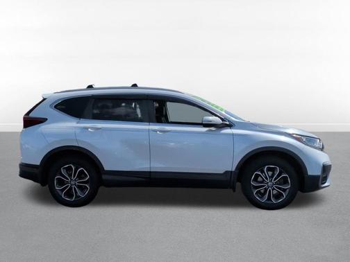 Platinum White Pearl 2021 Honda CR-V AWD EX-L