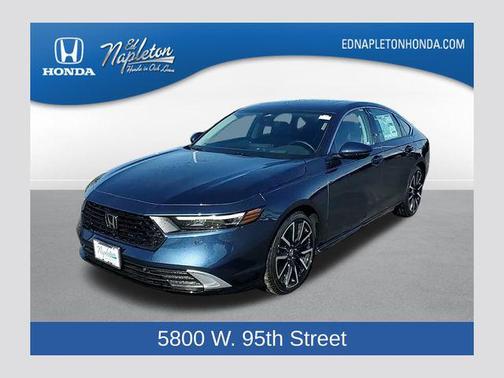 Canyon River Blue Metallic 2026 Honda Accord Hybrid Touring