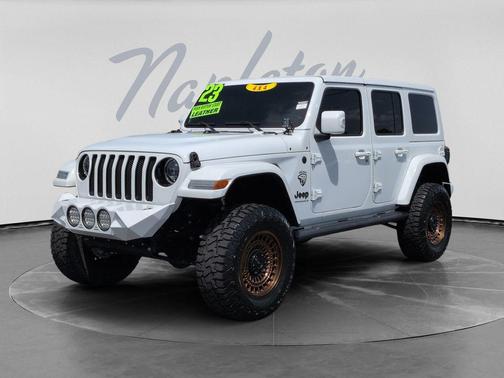 Bright White Clearcoat 2023 Jeep Wrangler 4-Door High Altitude 4x4