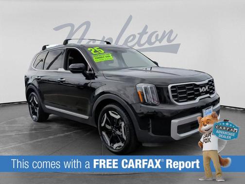 Ebony Black 2025 Kia Telluride S