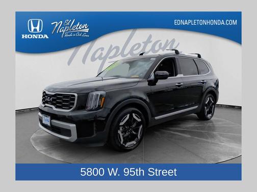Ebony Black 2025 Kia Telluride S
