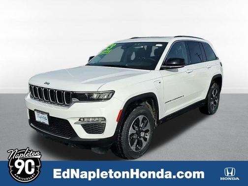 Bright White Clearcoat 2023 Jeep Grand Cherokee 4xe Base SUV