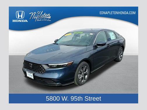 Canyon River Blue Metallic 2026 Honda Accord Hybrid EX-L