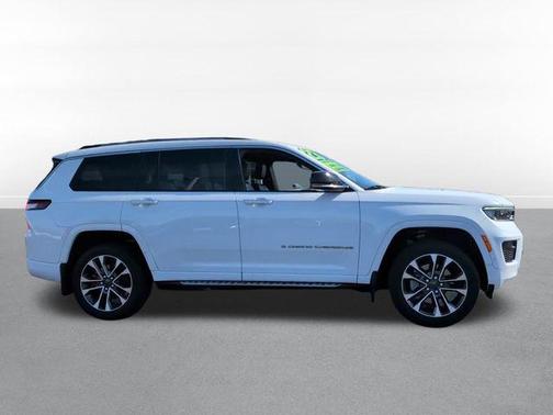 Bright White Clearcoat 2023 Jeep Grand Cherokee L Overland