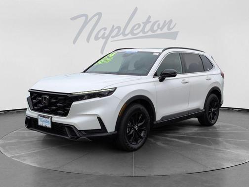 Crystal Black Pearl 2024 Honda CR-V Hybrid Sport AWD