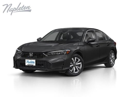 Crystal Black Pearl 2026 Honda Civic LX