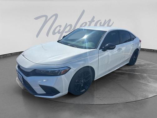 Platinum White Pearl 2023 Honda Civic Sport