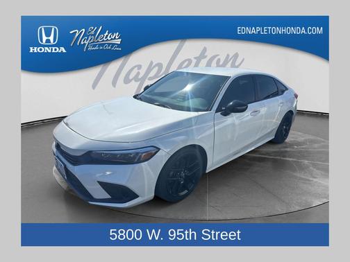 Platinum White Pearl 2023 Honda Civic Sport