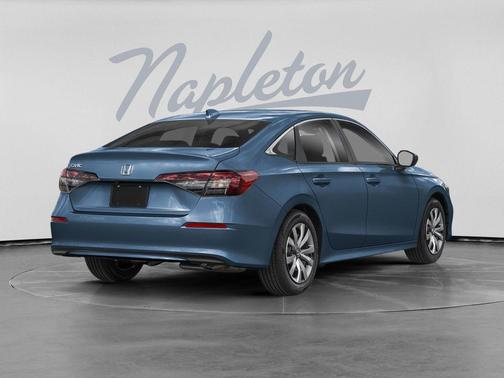 Blue Lagoon Pearl 2026 Honda Civic LX