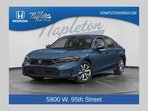 Blue Lagoon Pearl 2026 Honda Civic LX