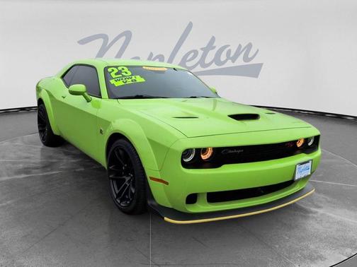 Sublime Metallic Clearcoat 2023 Dodge Challenger R/T Scat Pack Widebody