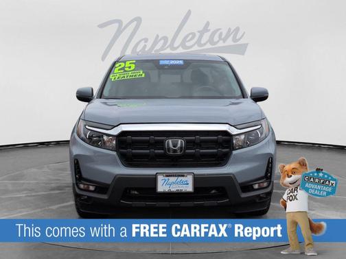Sonic Gray Pearl 2025 Honda Ridgeline RTL