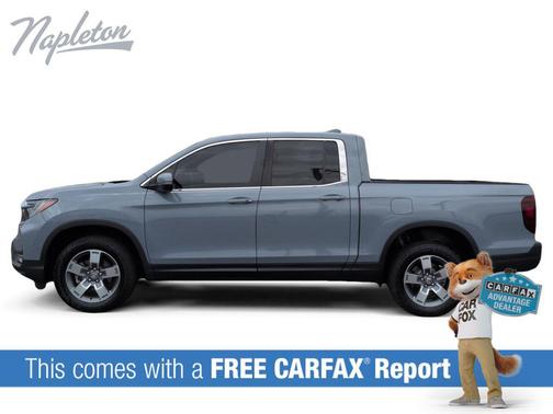 Sonic Gray Pearl 2025 Honda Ridgeline RTL