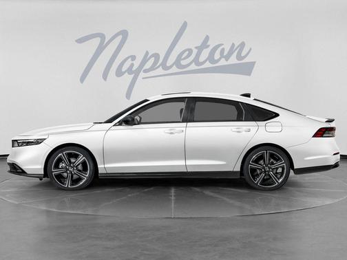 Platinum White Pearl 2026 Honda Accord Hybrid Sport