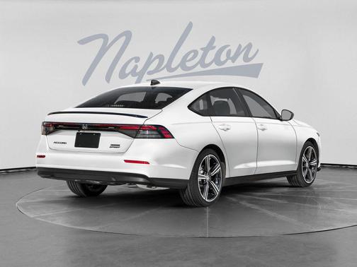 Platinum White Pearl 2026 Honda Accord Hybrid Sport
