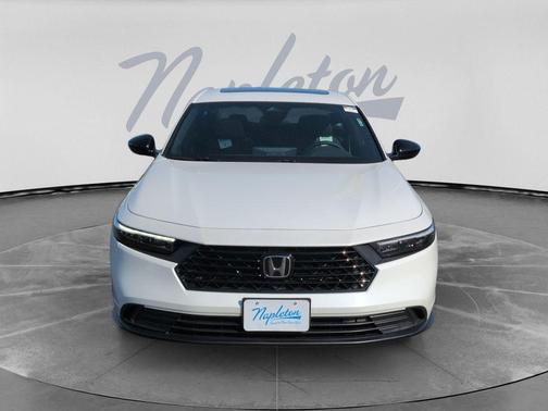 Platinum White Pearl 2026 Honda Accord Hybrid Sport