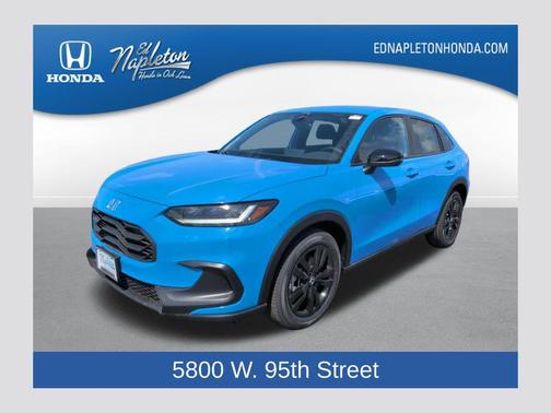 Boost Blue Pearl 2026 Honda HR-V AWD Sport