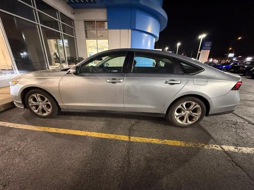 Solar Silver Metallic 2024 Honda Accord LX 1.5T