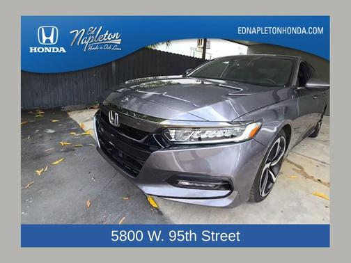 Modern Steel Metallic 2020 Honda Accord Sport 1.5T