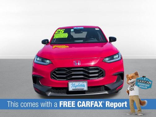 Milano Red 2025 Honda HR-V AWD Sport