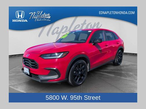 Milano Red 2025 Honda HR-V AWD Sport