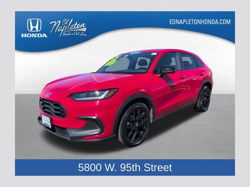 Milano Red 2025 Honda HR-V AWD Sport