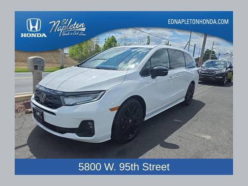 Platinum White Pearl 2025 Honda Odyssey Sport-L