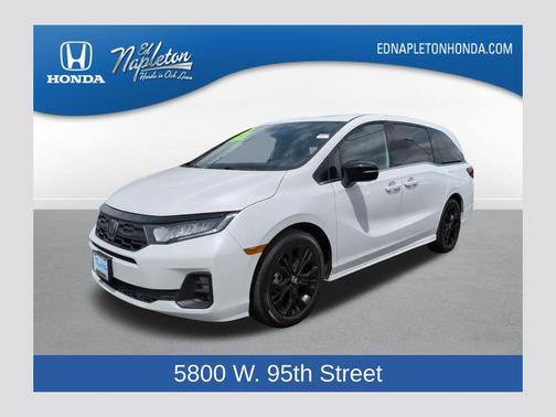 Platinum White Pearl 2025 Honda Odyssey Sport-L
