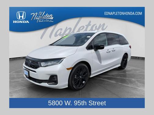 Platinum White Pearl 2025 Honda Odyssey Sport-L