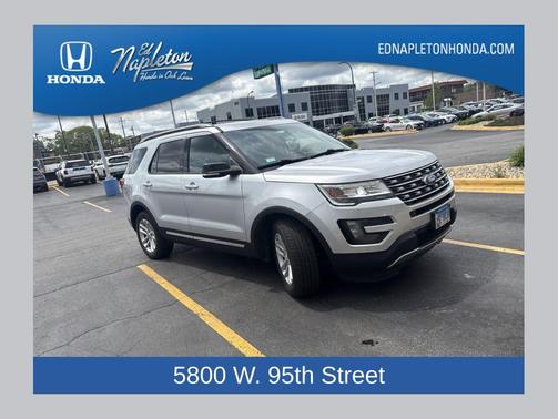 Ingot Silver 2016 Ford Explorer XLT