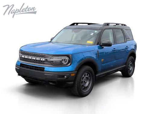 Velocity Blue Metallic 2022 Ford Bronco Sport Badlands