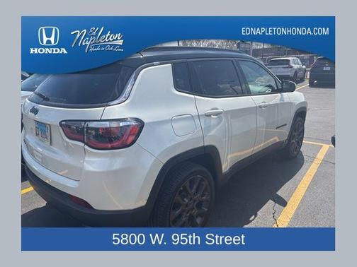 Pearl White Tri-Coat 2020 Jeep Compass High Altitude