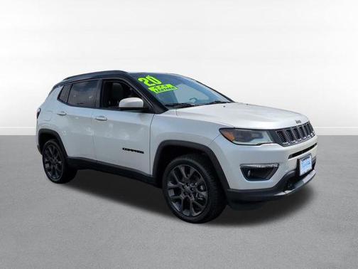 Pearl White Tri-Coat 2020 Jeep Compass High Altitude