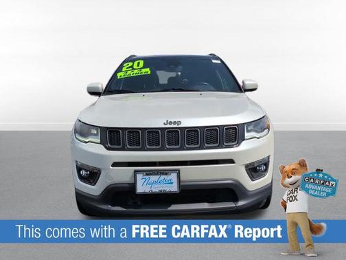 Pearl White Tri-Coat 2020 Jeep Compass High Altitude