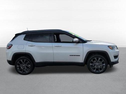 Pearl White Tri-Coat 2020 Jeep Compass High Altitude