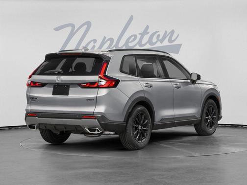 Solar Silver Metallic 2026 Honda CR-V Hybrid Sport-L AWD