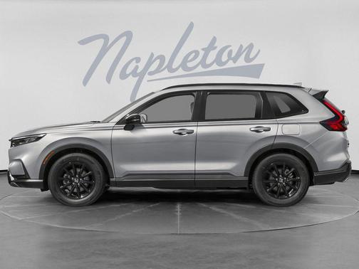 Solar Silver Metallic 2026 Honda CR-V Hybrid Sport-L AWD