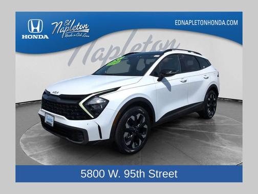 Glacial White Pearl 2023 Kia Sportage X-Line