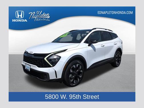 Glacial White Pearl 2023 Kia Sportage X-Line