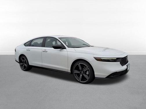 Platinum White Pearl 2026 Honda Accord Hybrid Sport