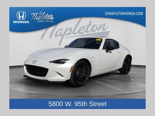 Snowflake White Pearl Mica 2023 Mazda MX-5 Miata RF Club