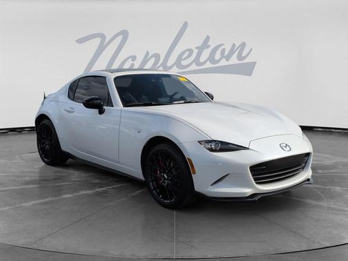 Snowflake White Pearl Mica 2023 Mazda MX-5 Miata RF Club