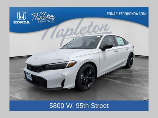 Platinum White Pearl 2026 Honda Civic Si Base