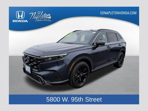 Blue 2024 Honda CR-V Hybrid Sport AWD SUV